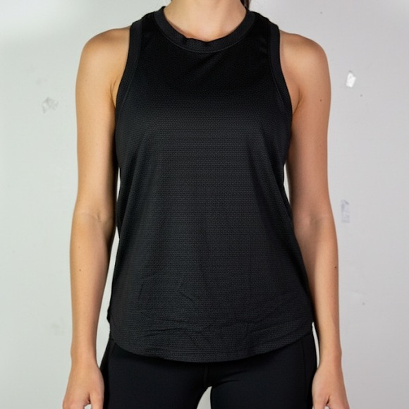 CALIA by Carrie Underwood Charcoal Black Textured Quilted Athletic Tank‎ Top XXS - Picture 9 of 16